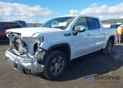 2025 GMC Sierra 1500 4Wd Short Box Slt из США, поврежденный, VIN 1GTUUDED4SZ265527